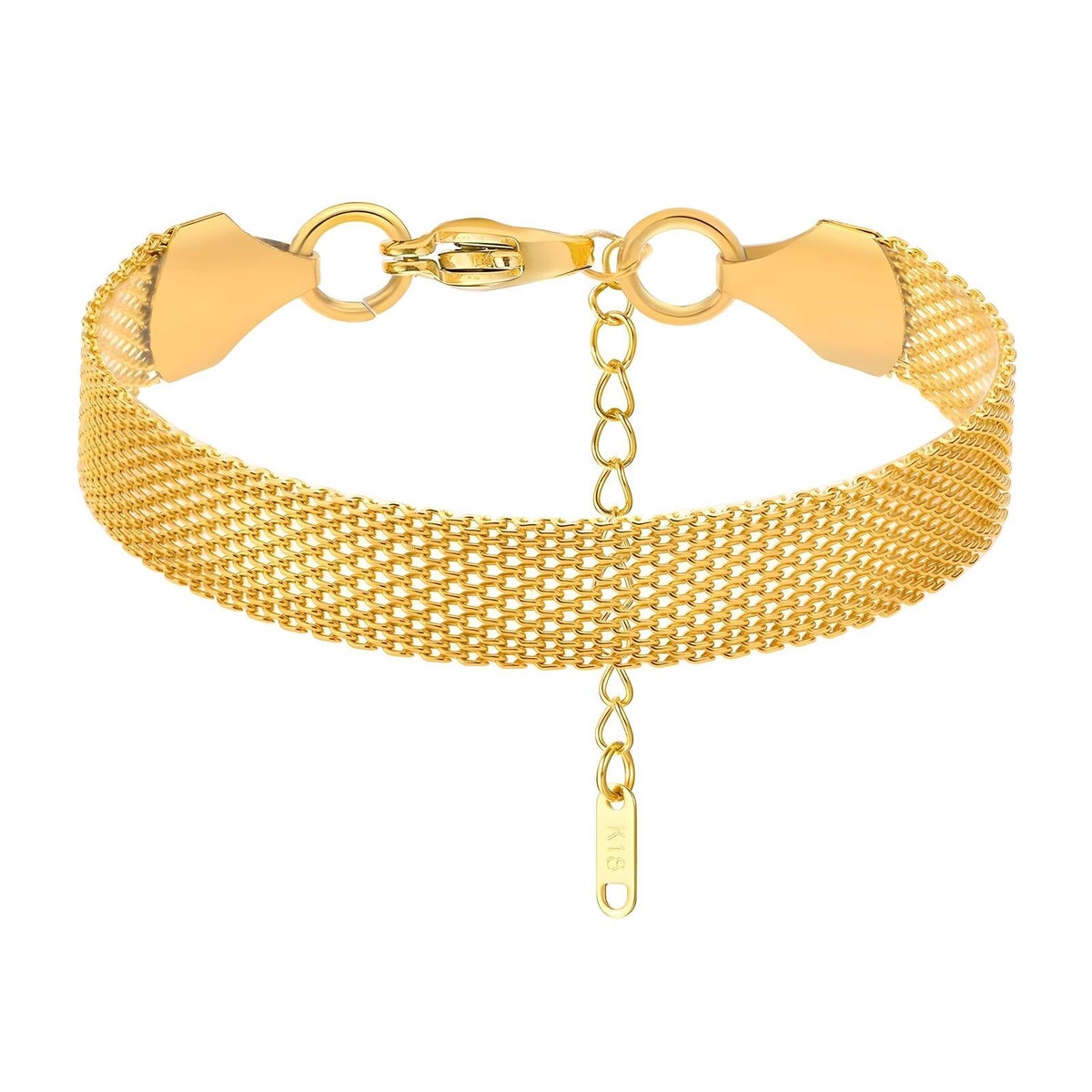 Armband, 18K vergoldeter Edelstahl (Nr. 87300)