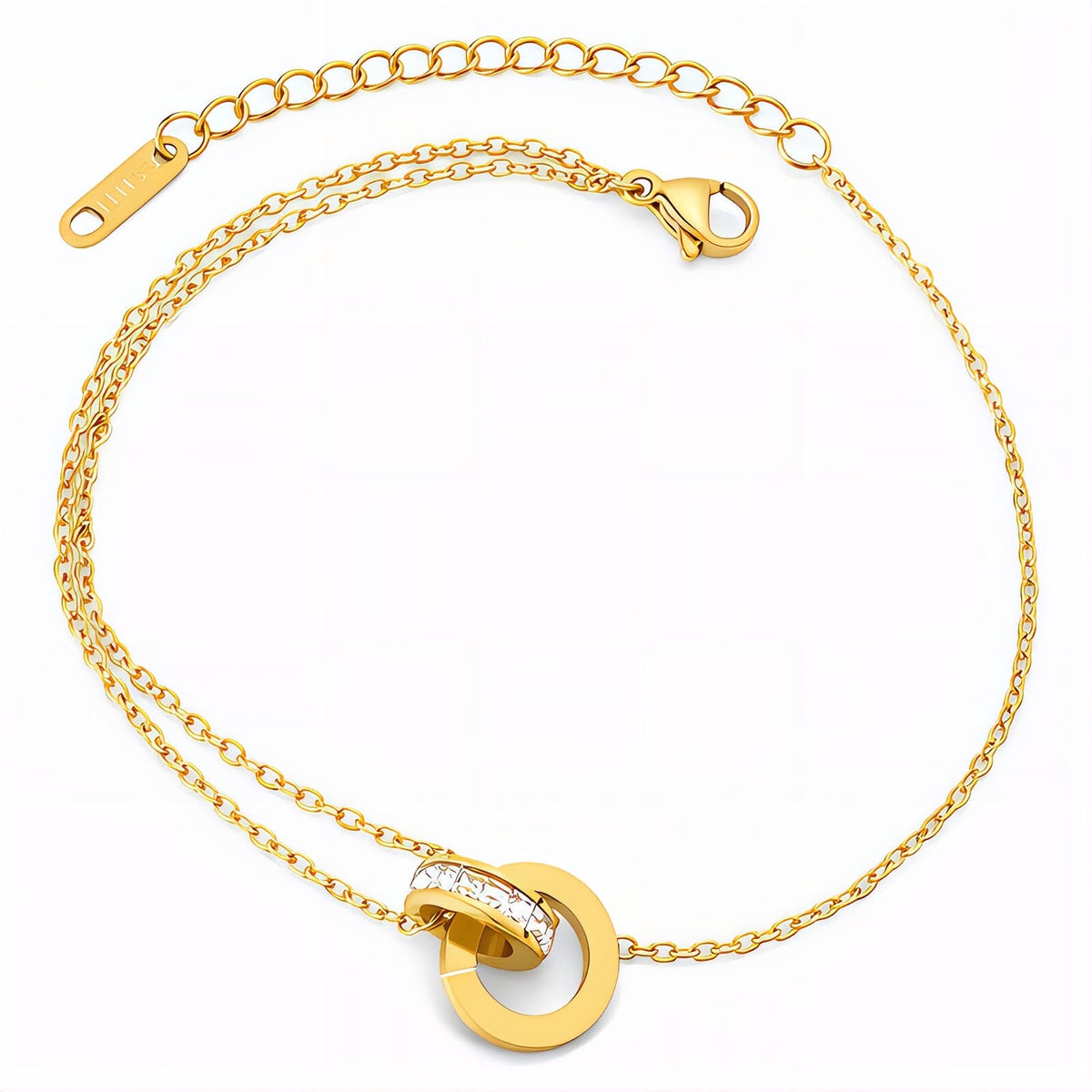 Armband, 18K vergoldeter Edelstahl (Nr. 88253)