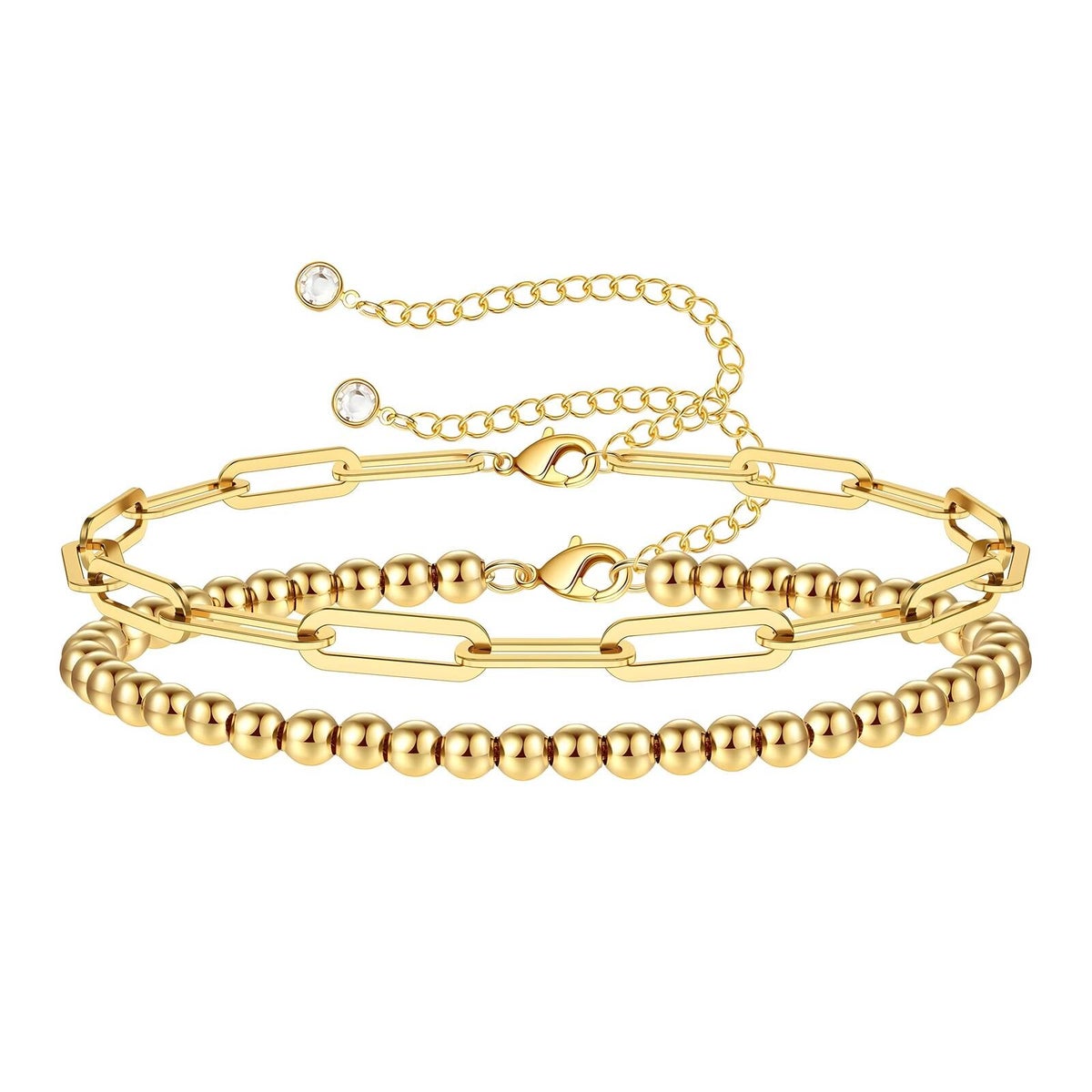 Armband, 18K vergoldeter Edelstahl (Nr. 87176)