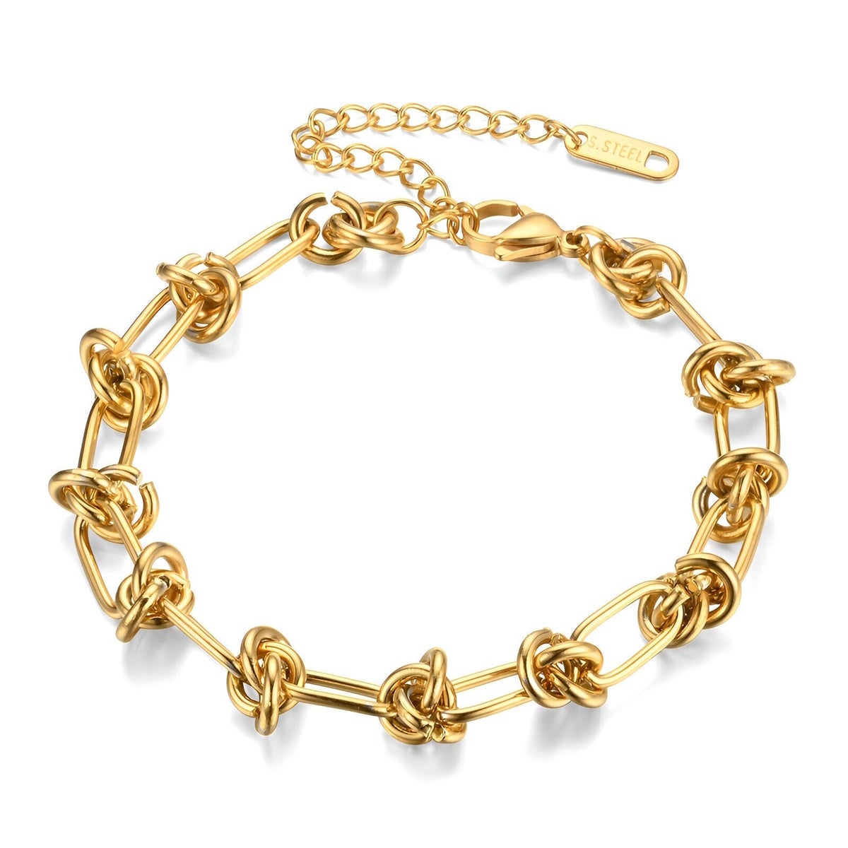 Armband, 18K vergoldeter Edelstahl (Nr. 87380)