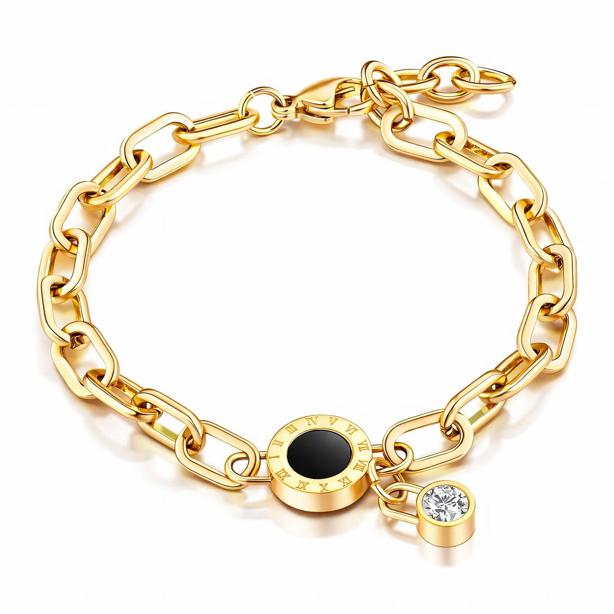Armband, 18K vergoldeter Edelstahl (Nr. 87763)