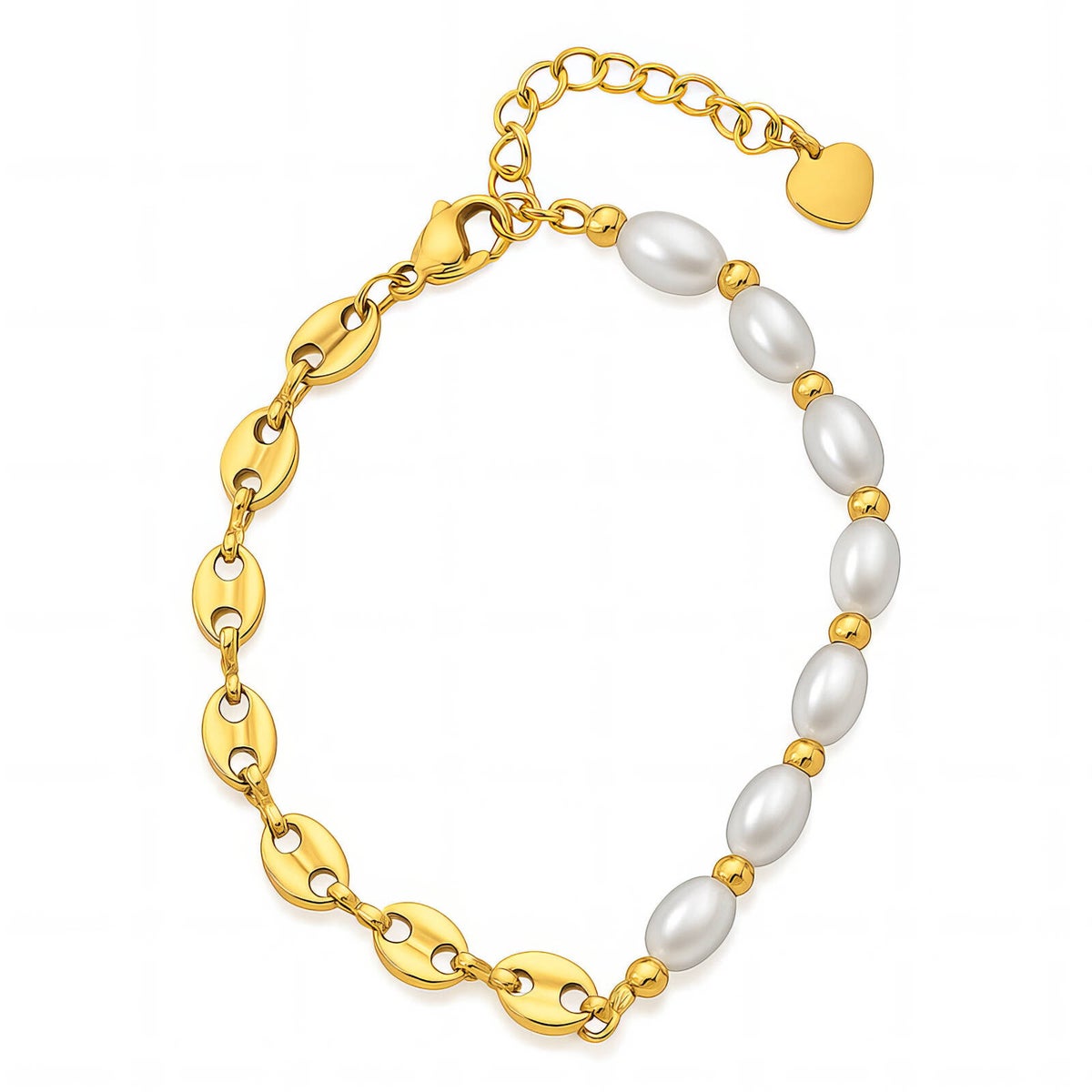 Armband, 18K vergoldeter Edelstahl (Nr. 87805)