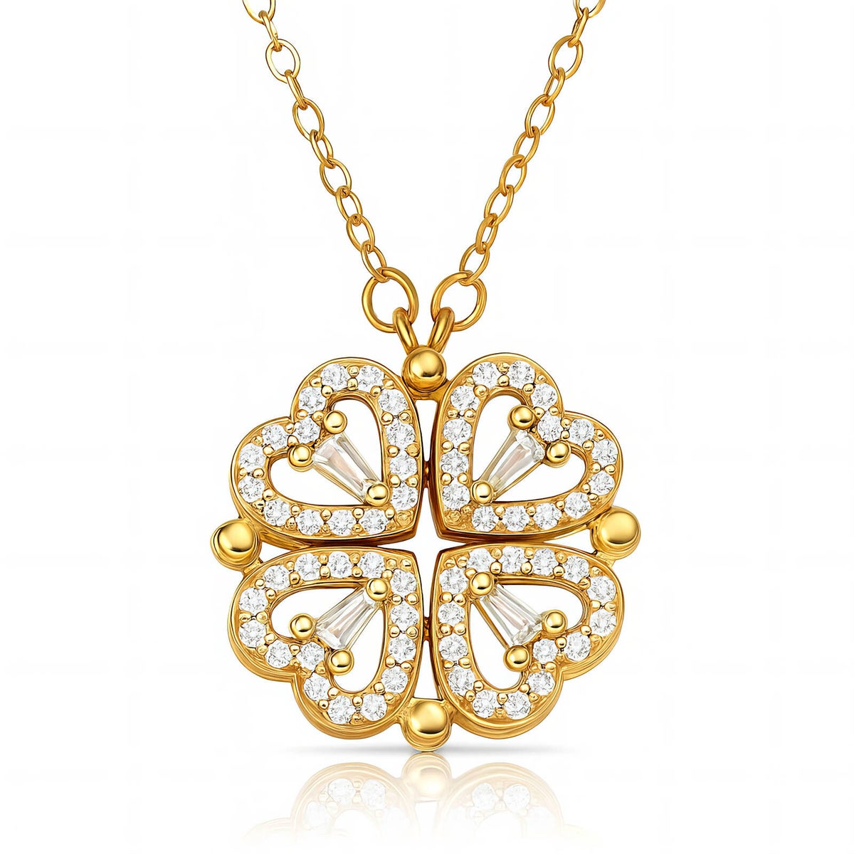 Kette, 18K vergoldeter Edelstahl (Nr. 88335)