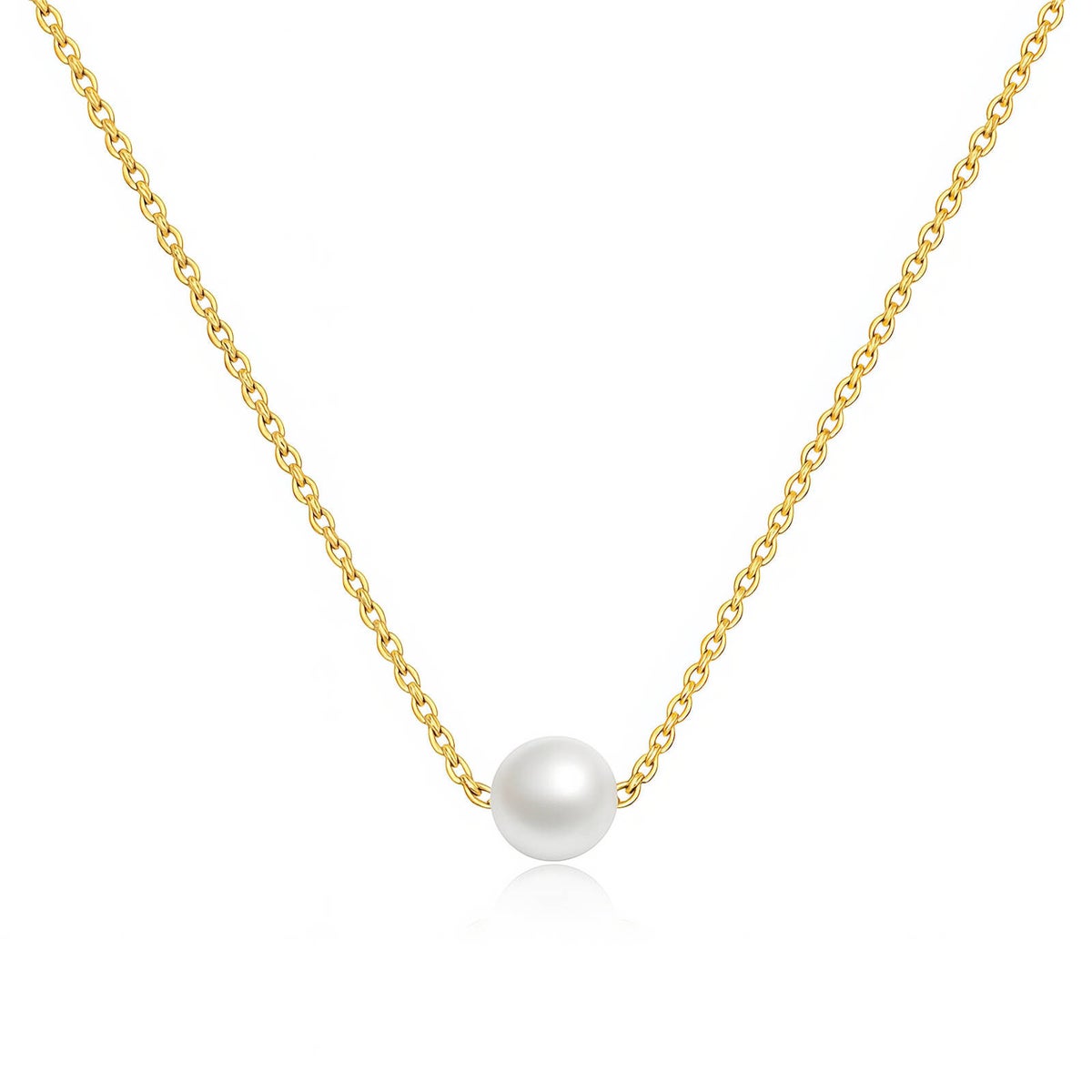 Kette, 18K vergoldeter Edelstahl (Nr. 87148)
