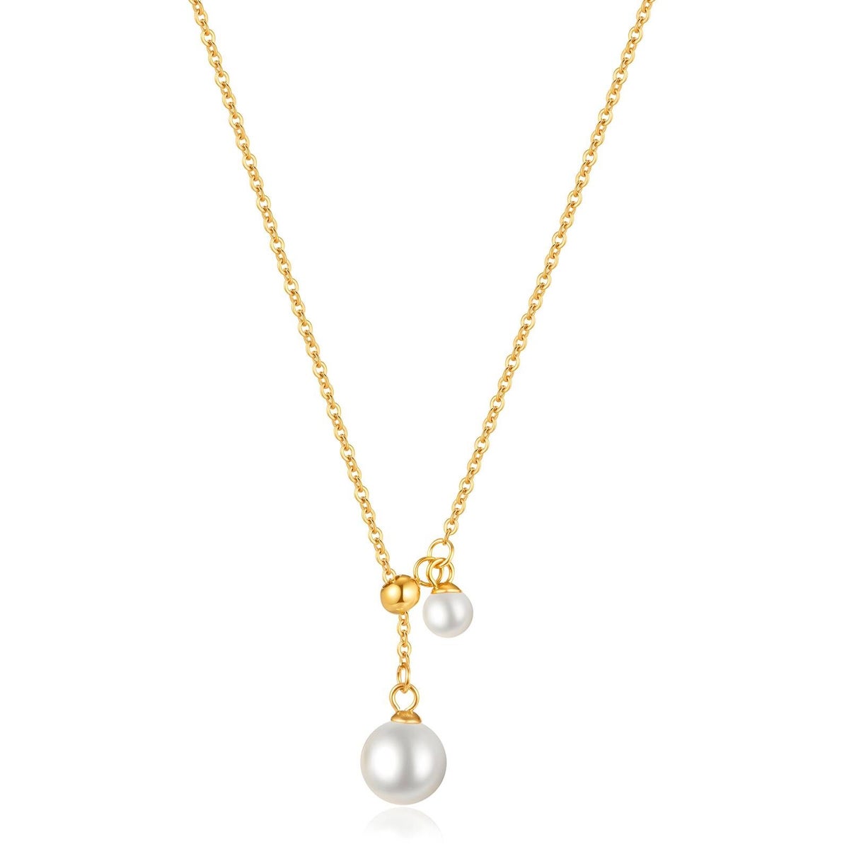 Kette, 18K vergoldeter Edelstahl (Nr. 87867)
