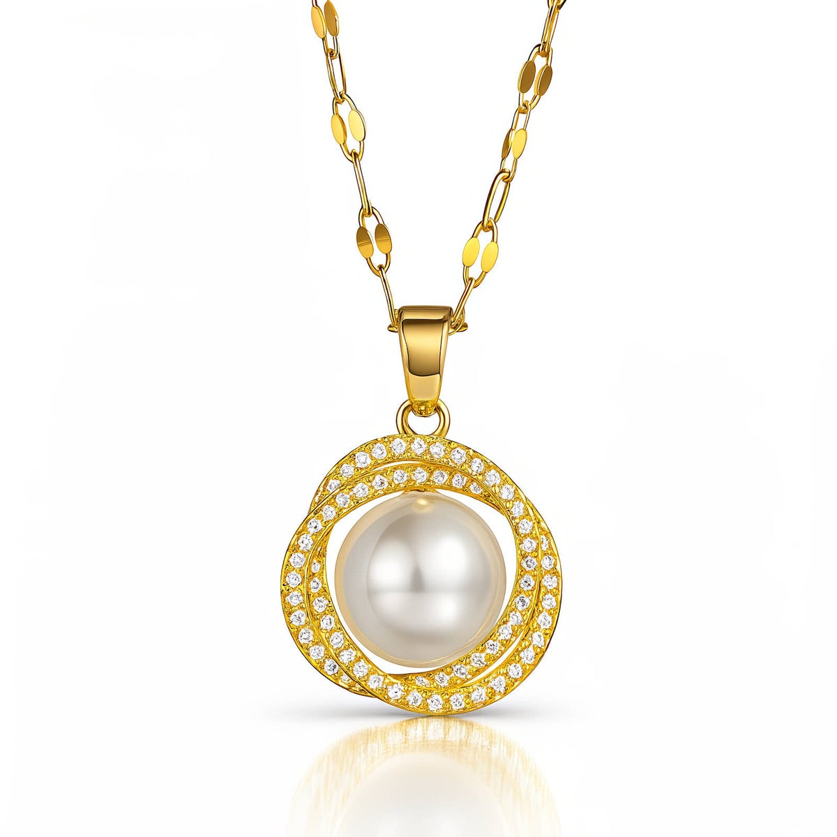 Kette, 18K vergoldeter Edelstahl (Nr. 88399)