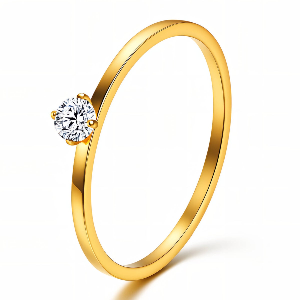 Ring, 18K vergoldeter Edelstahl (Nr. 88168)