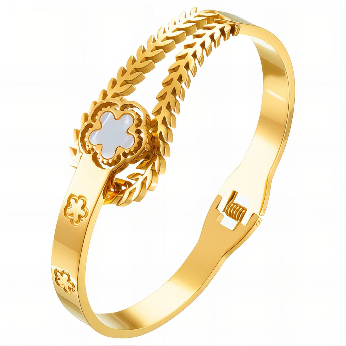 Armband, 18K vergoldeter Edelstahl (Nr. 91171)