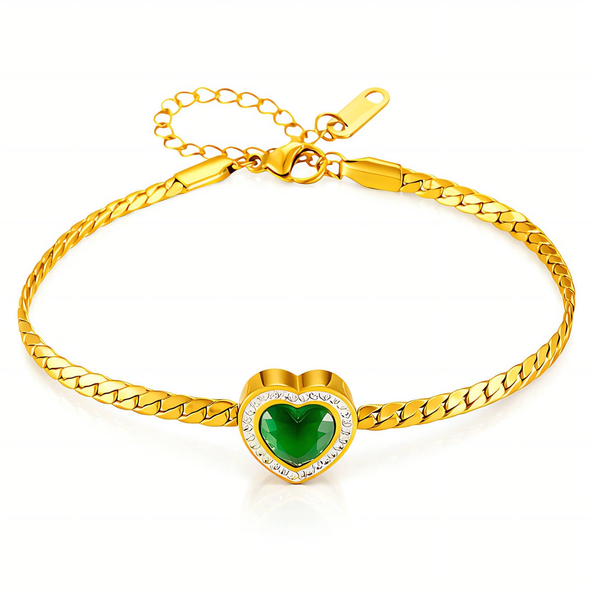 Armband, 18K vergoldeter Edelstahl (Nr. 90329)