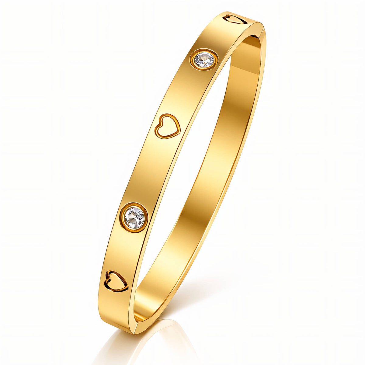 Armband, 18K vergoldeter Edelstahl (Nr. 89900)
