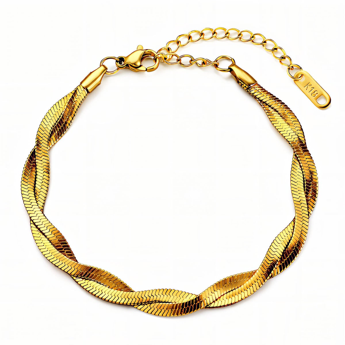 Armband, 18K vergoldeter Edelstahl (Nr. 87312)