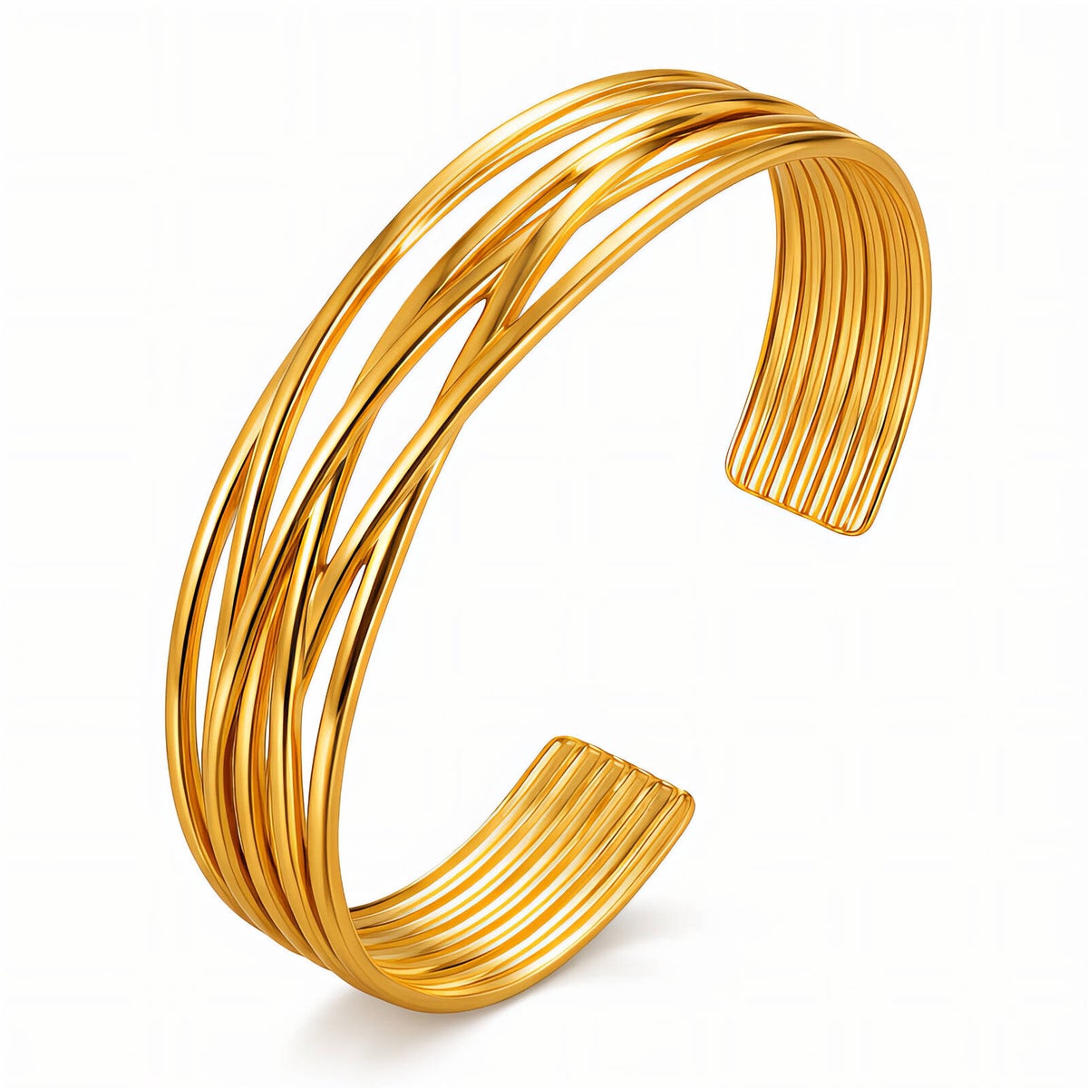 Armband, 18K vergoldeter Edelstahl (Nr. 87662)