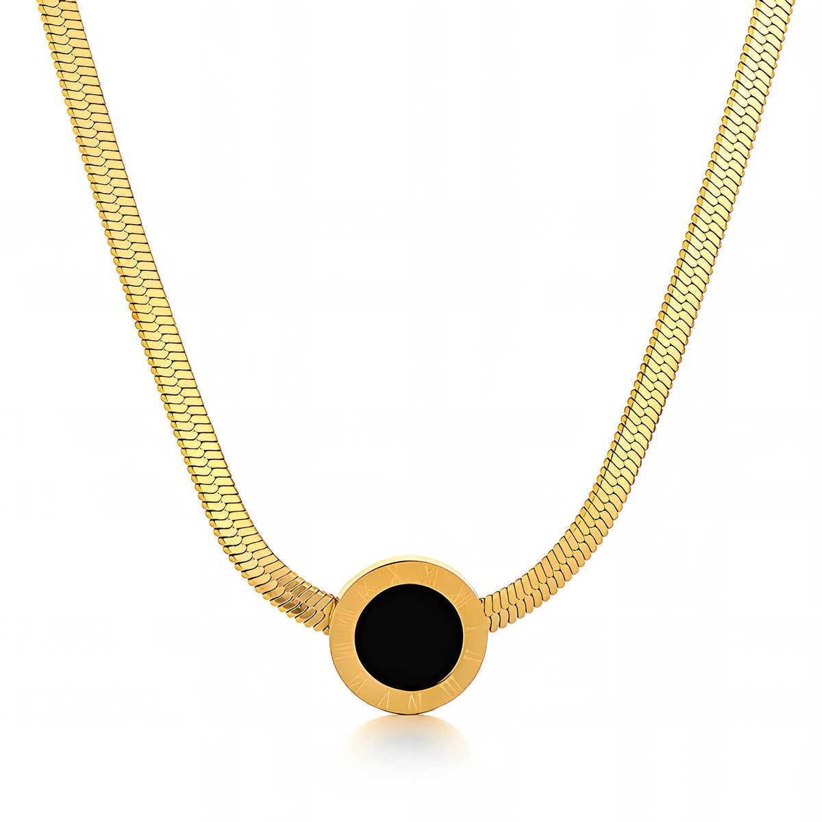 Kette, 18K vergoldeter Edelstahl (Nr. 87939)