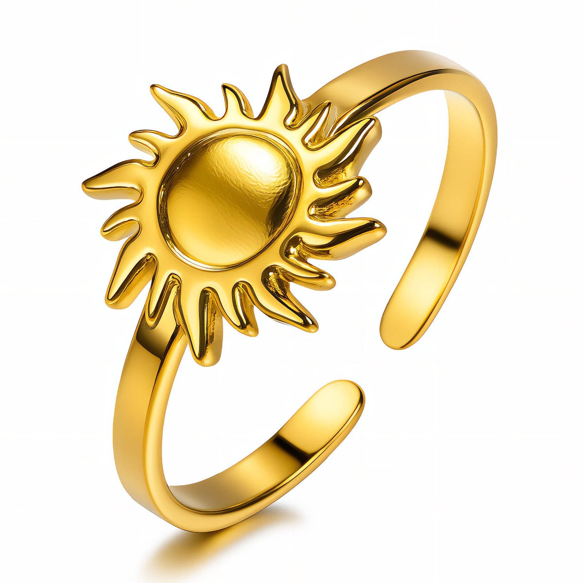Ring, 18K vergoldeter Edelstahl (Nr. 87649)