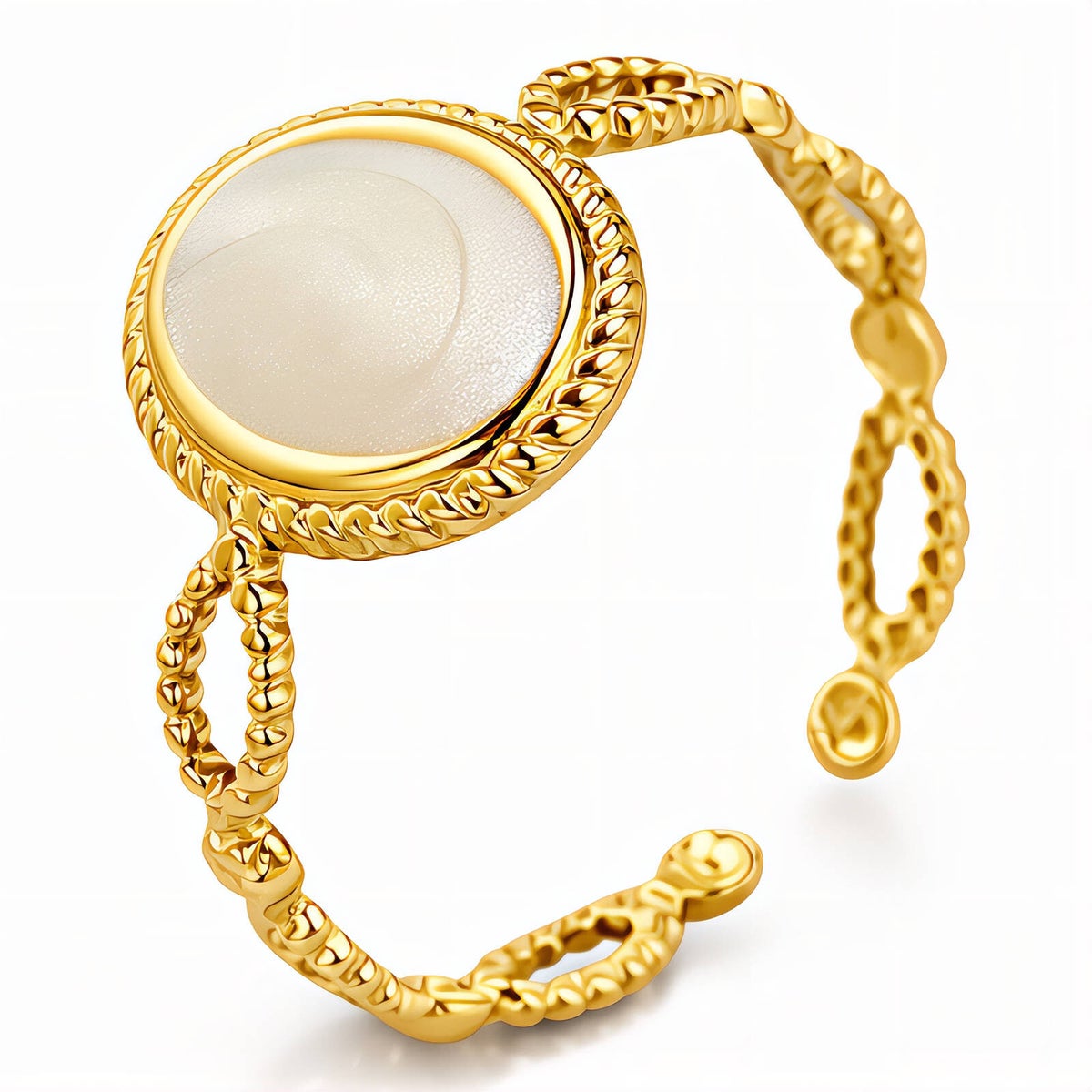 Ring, 18K vergoldeter Edelstahl (Nr. 89705)