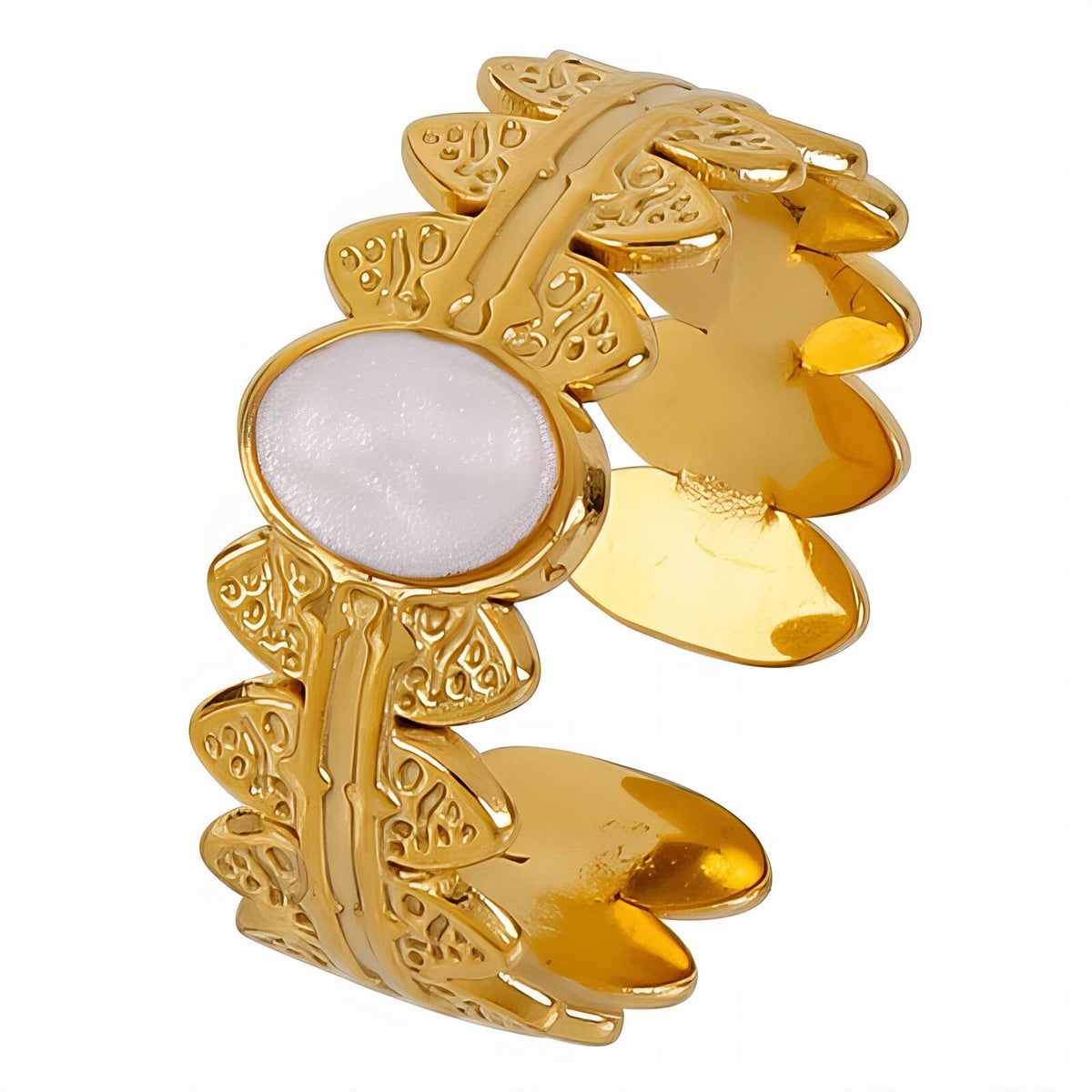 Ring, 18K vergoldeter Edelstahl (Nr. 89757)
