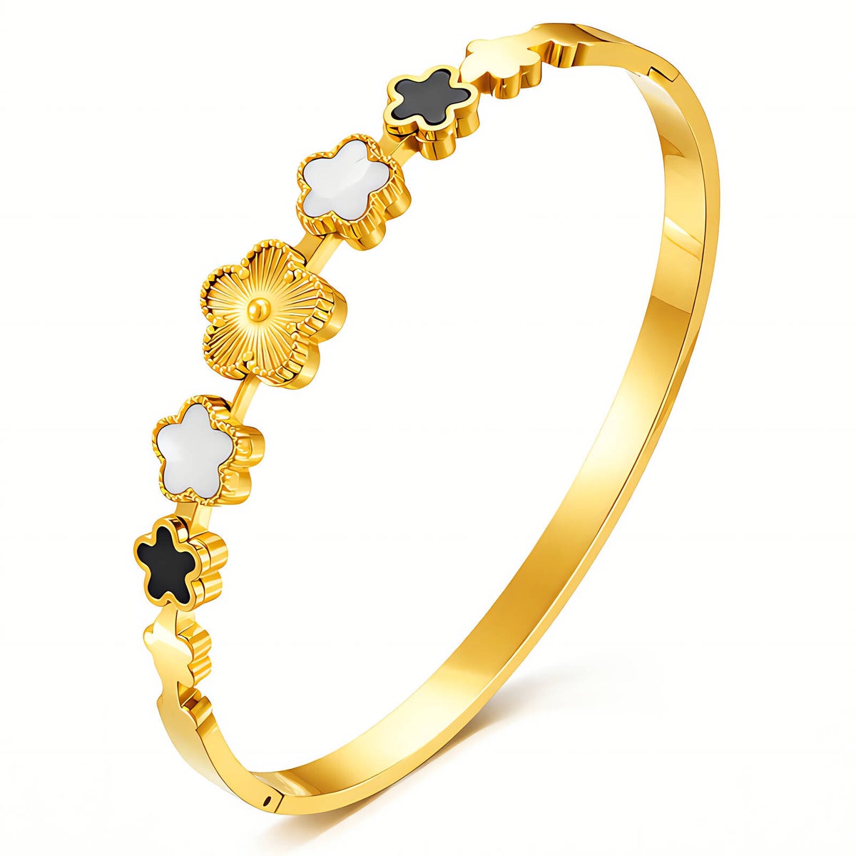 Armband, 18K vergoldeter Edelstahl (Nr. 91107)