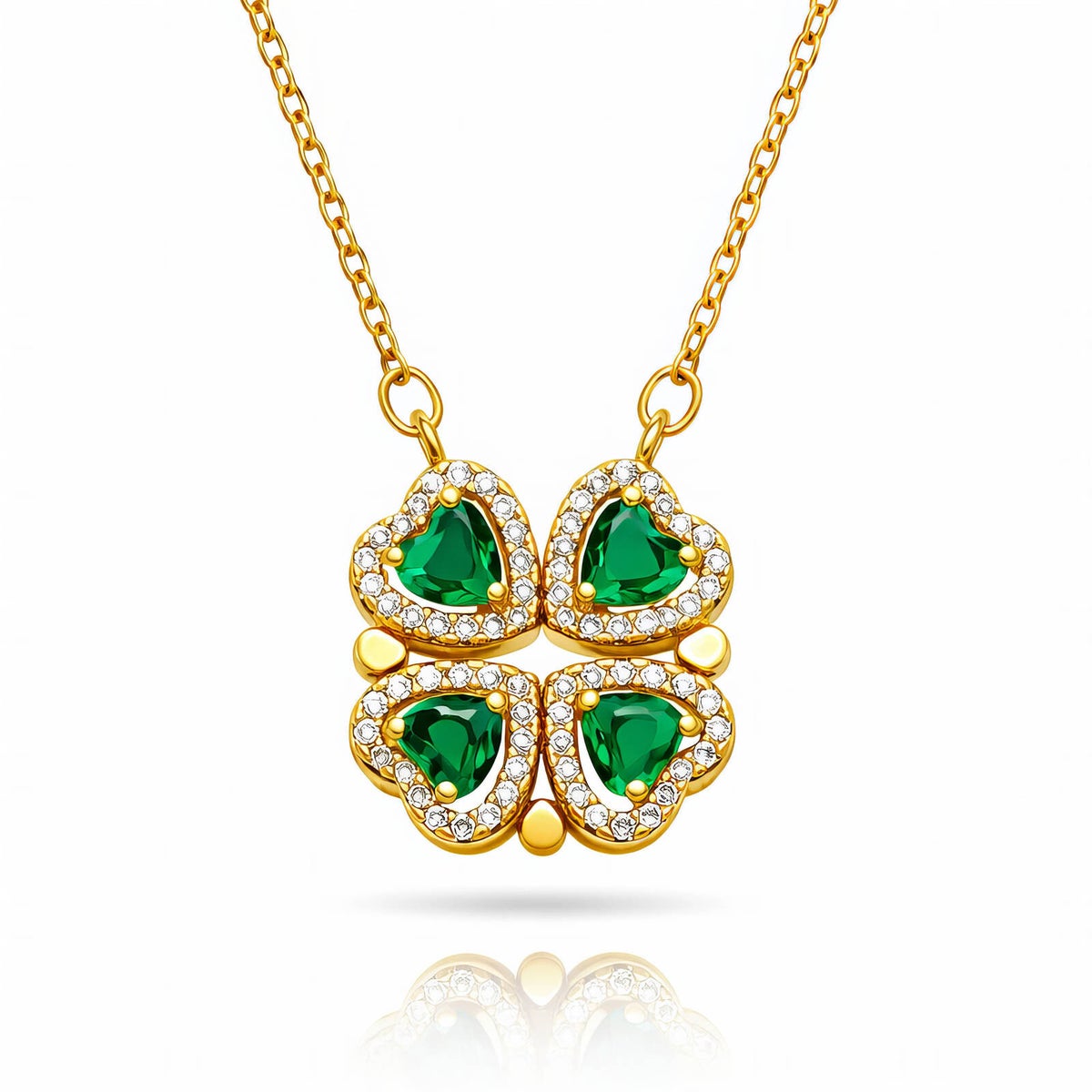 Kette, 18K vergoldeter Edelstahl (Nr. 91303)