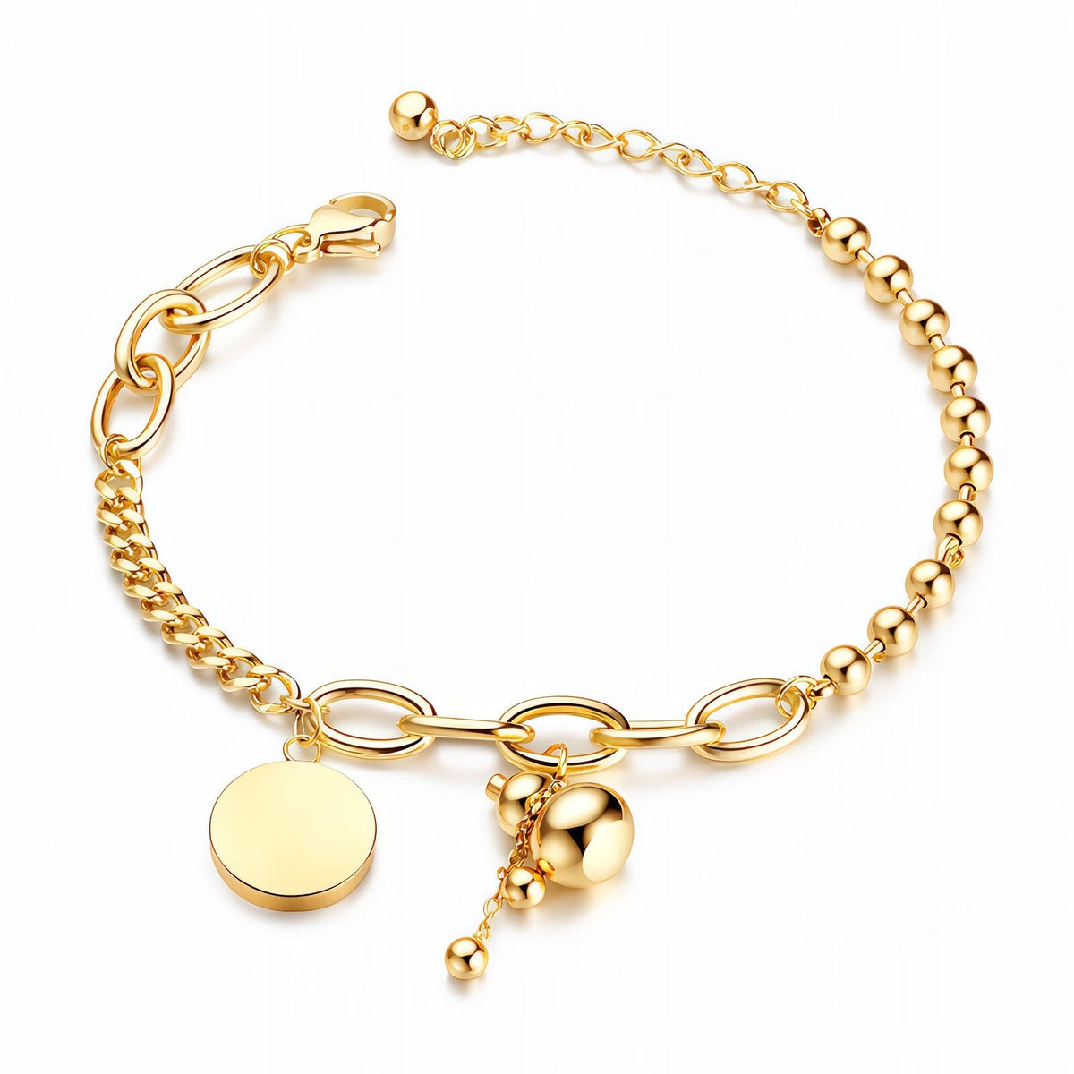 Armband, 18K vergoldeter Edelstahl (Nr. 88126)