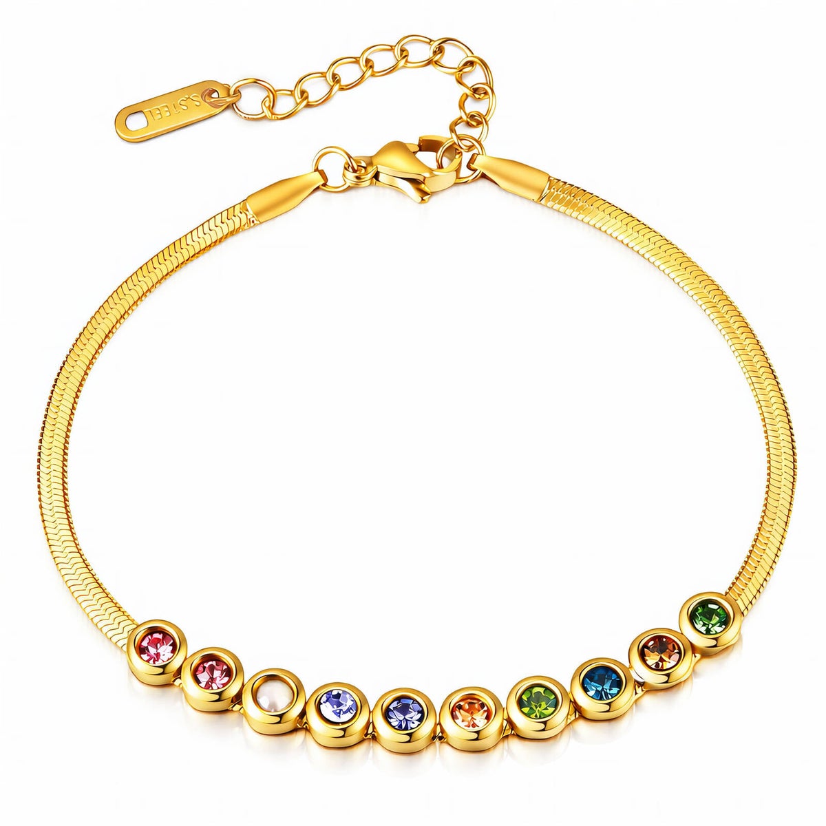 Armband, 18K vergoldeter Edelstahl (Nr. 90248)