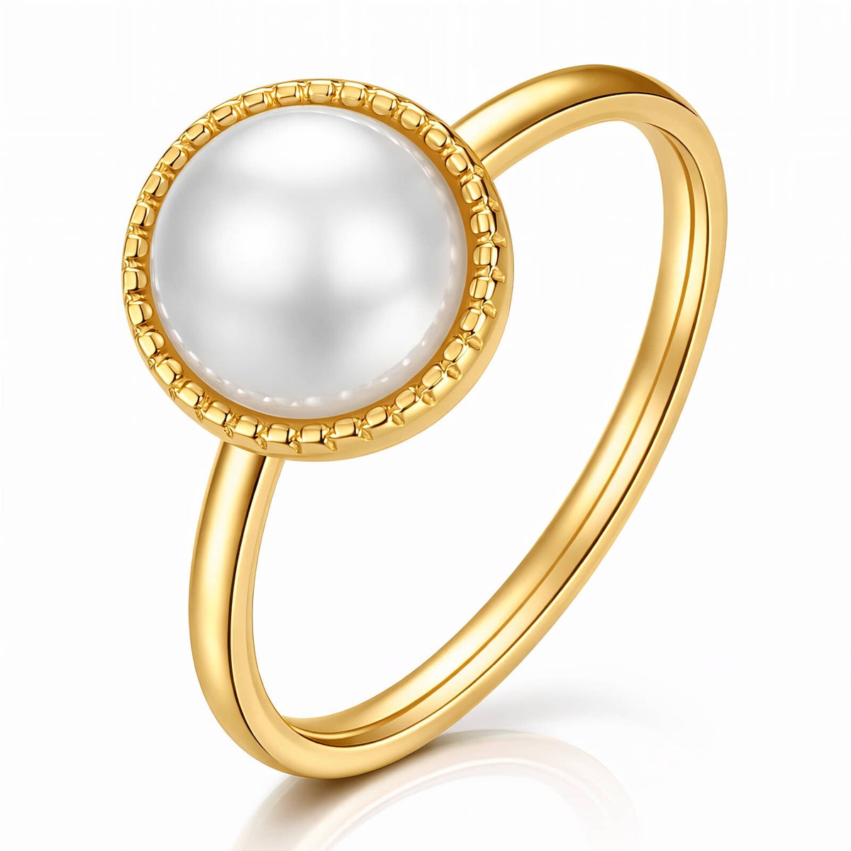 Ring, 18K vergoldeter Edelstahl (Nr. 88176)